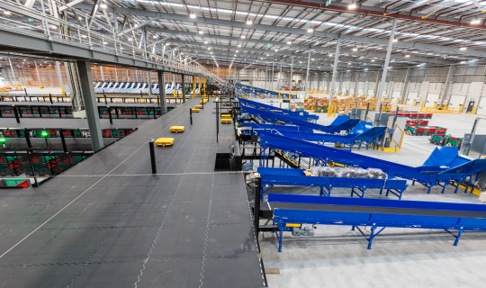 How ecommerce fulfilment centres use mezzanines to separate pick, pack and dispatch