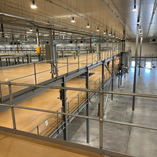 Integrating a Mezzanine Structure Into Your Warehouse Automation Fit Out
