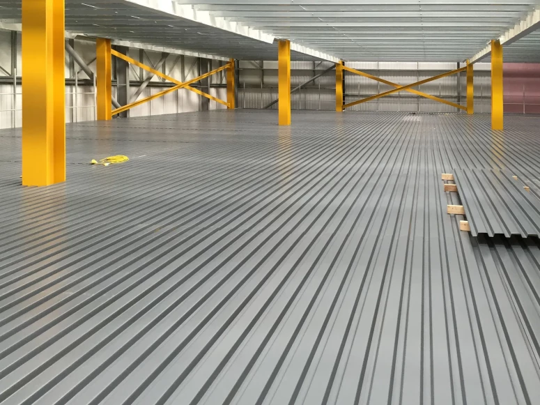 Level-Span Corrugated Metal Decking