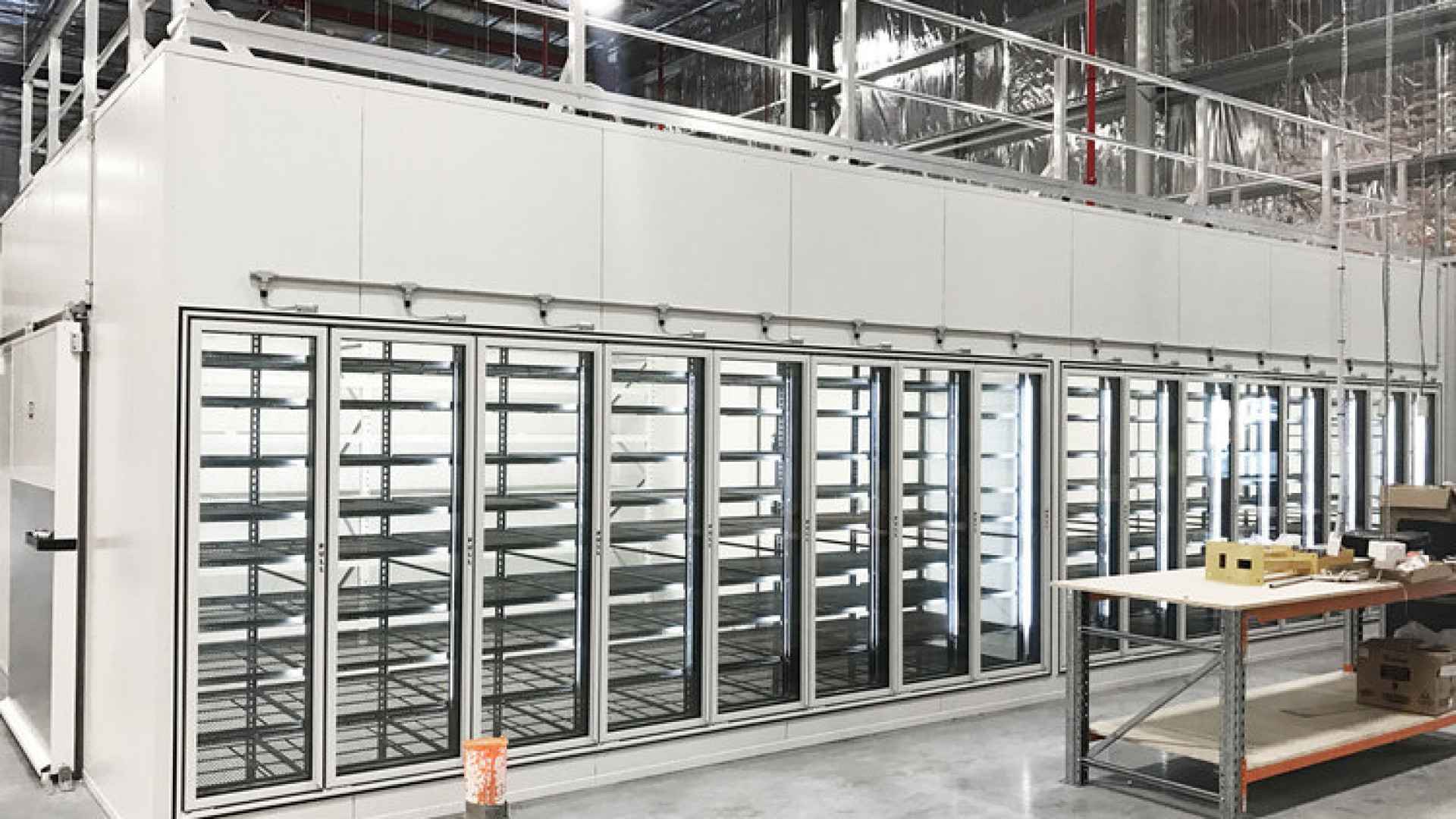 Mezzanine design requirements for chemical storage facilities