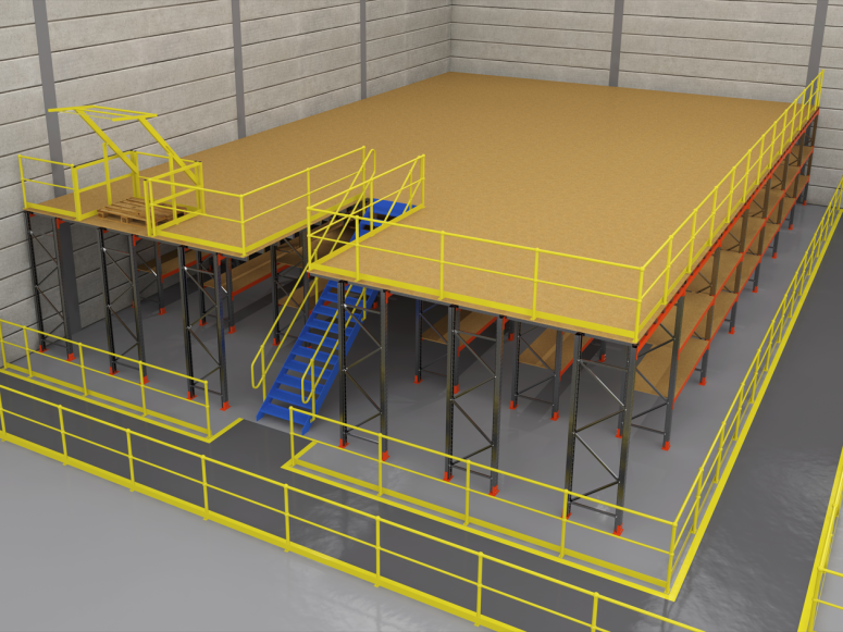 Load Capacity For A Rack Supported Mezzanine System