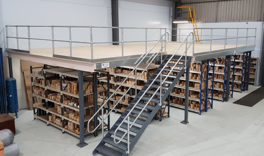 How To Maximise Space for Government Logistics with Mezzanines