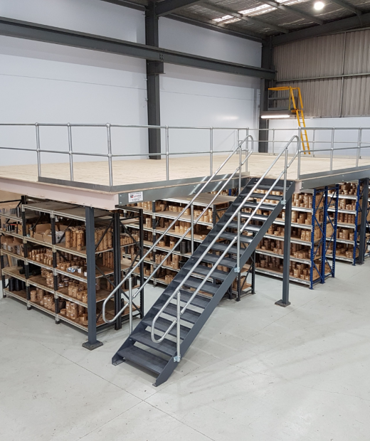 How To Maximise Space for Government Logistics with Mezzanines