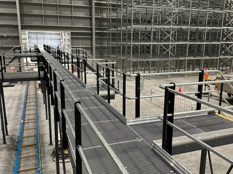 Safety In The Workspace With Mezzanine Handrails