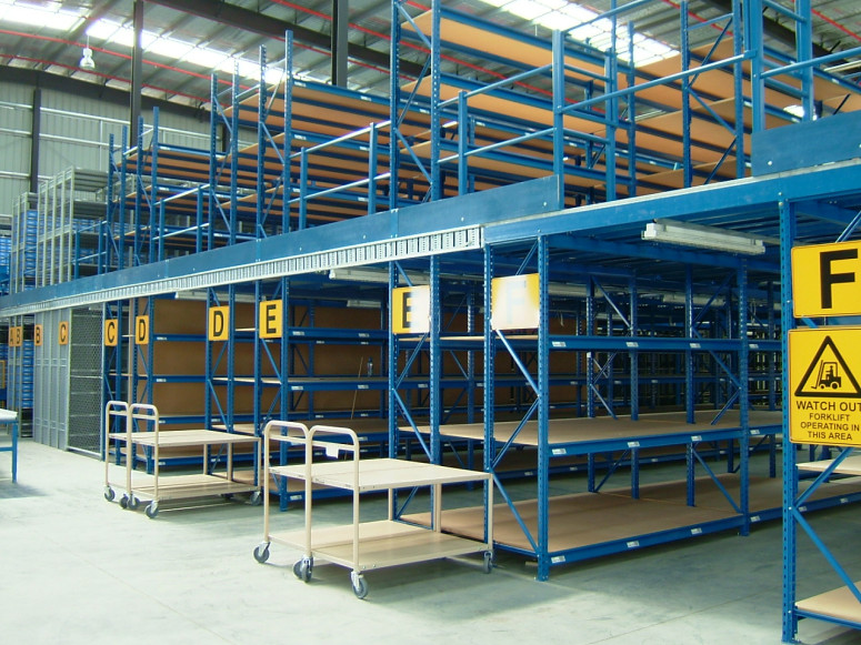 Rack Supported Mezzanines Maximise Storage Capacity